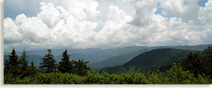 Starring into the Blue Ridge Mountain Abyss